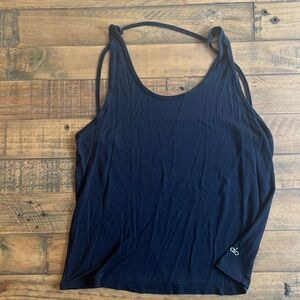 ALO Yoga drape back tank black small